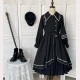 Loyal War Chariot Military Lolita Style Dress OP + Cloak Set by Withpuji (WJ26)